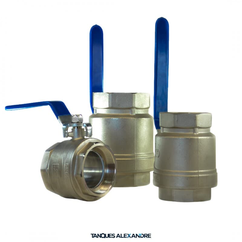 Válvula esfera – cabo azul