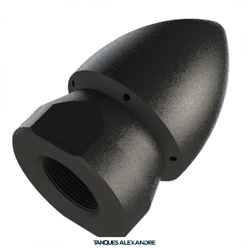 Bico bala para hidrojateamento