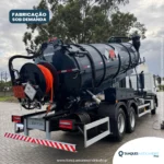 EQUIPAMENTO COMBINADO VÁCUO E HIDROJATO BASCULANTE