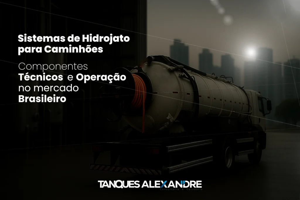 Sistemas de Hidrojato para Caminhões - Componentes técnicos e operação no mercado brasileiro